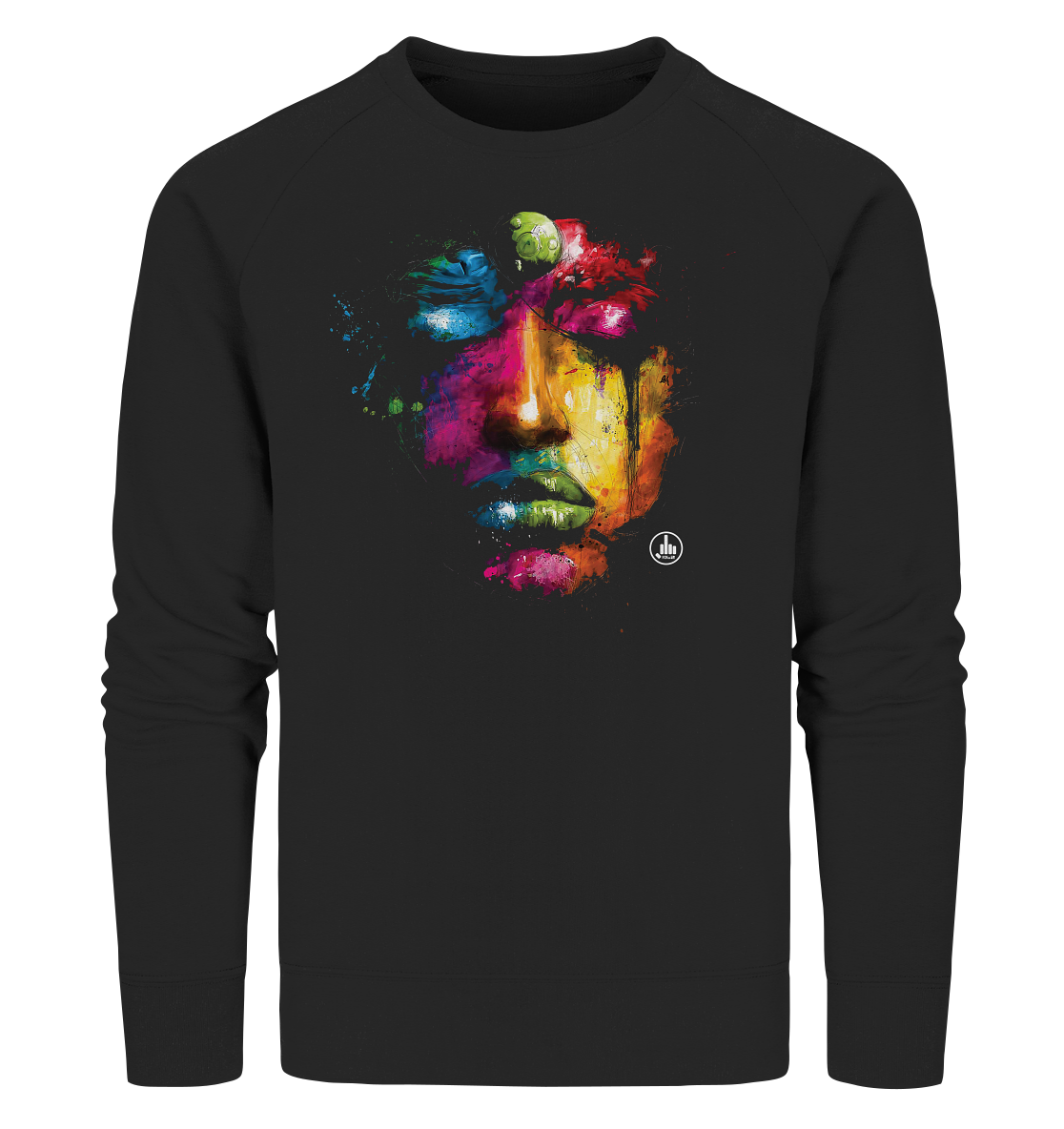 Color Face - Organic Sweatshirt - fcku2-clothing-DE