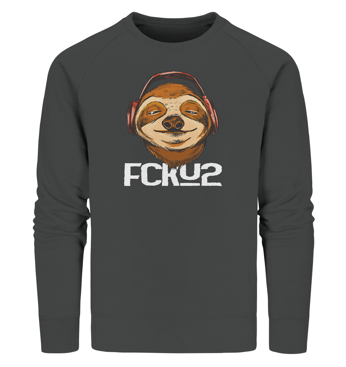 Faultier - Organic Sweatshirt - fcku2-clothing-DE